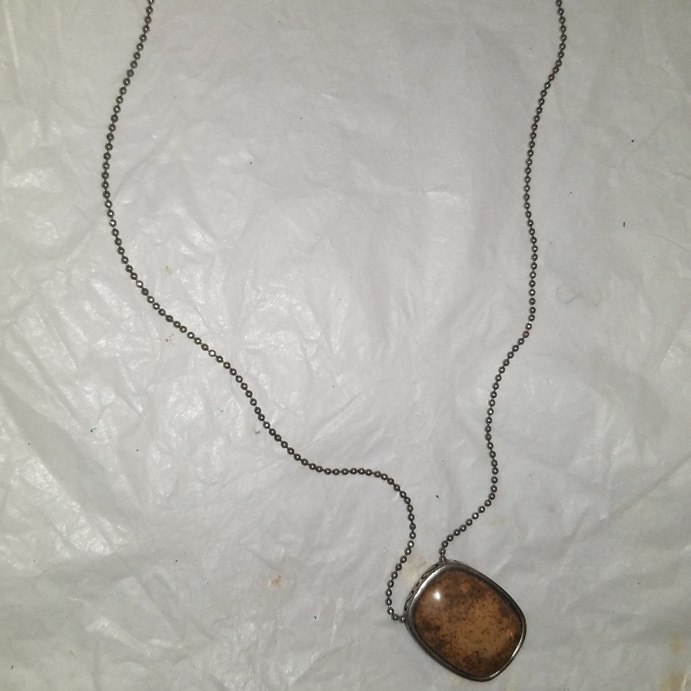 Vintage Xc (Axcess) Beaded and Stone Necklace